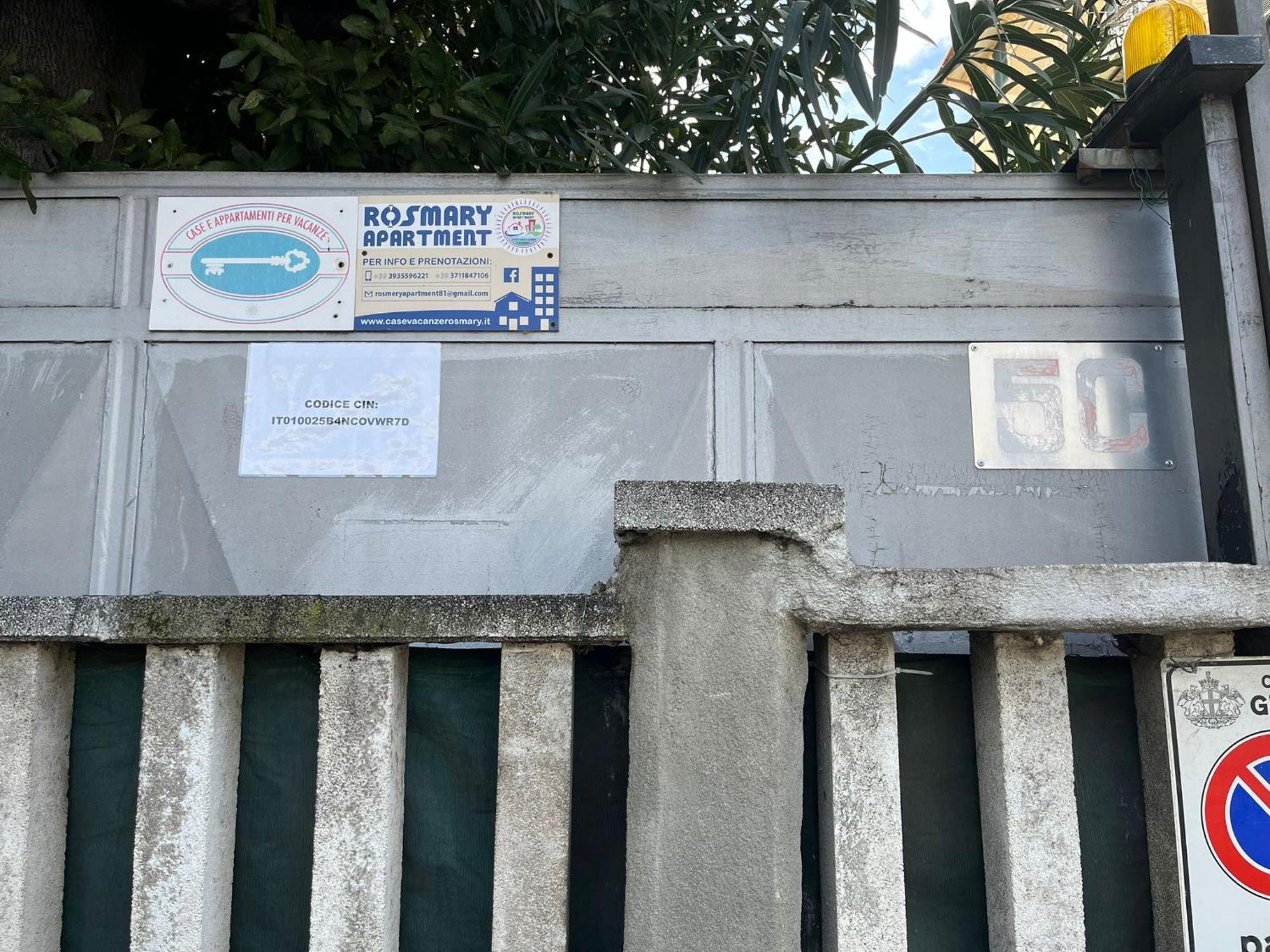 Appartamento Tolemaide Genua Exterior foto
